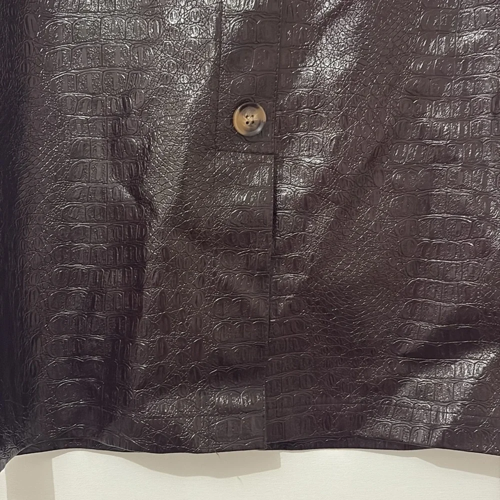 Rachel Comey Target Faux Leather Midi Skirt - Picture 11 of 16